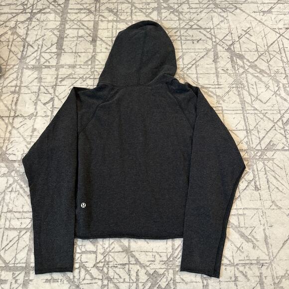 Lululemon Athletica Please Me Pullover in Heathered Black Size 4 W3656S - Picture 5 of 6